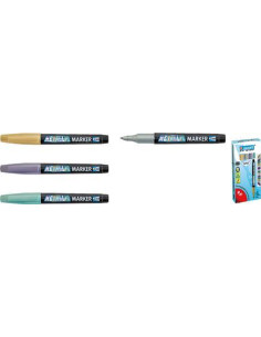 ΜΑΡΚ ΜΕΤΑΛΙΚΟΙ LUΧΟR 1-2ΜΜ ΠΡΑΣ  ΣΤΡΟΓ