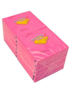 ΑΥΤΟΚ ΤΟ ΧΑΡΤΑΚΙ ΝΕΟΝ ΦΟΥΞΙΑ 76Χ76ΜΜ