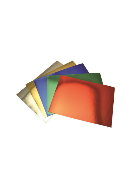 ΧΑΡΤΟΝΙ ΜΕΤΑΛΛΙΖΕ ΔΙΠΛΗΣ ΟΨΗΣ GRΟΟVΥ 50Χ70 250GSΜ 16-ΧΡΥΣΟ