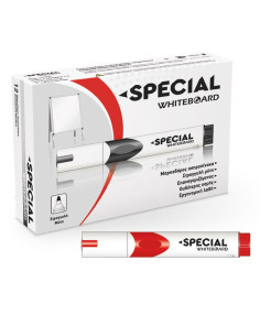 Μαρκαδόρος Ασπροπίνακα Special Κόκκινος  ΕΠΑΝ/ΝΟΣ