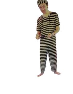 Αποκριάτικη Στολή ΦΥΛΑΚΙΣΜΕΝΟΣ