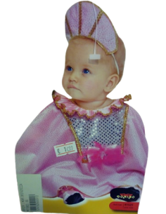 Παιδική Αποκριάτικη Στολή ΜΙΚΡΗ ΠΡΙΓΚΗΠΙΣΣΑ ΜΠΕΡΤΑ ΒΕΒΕ