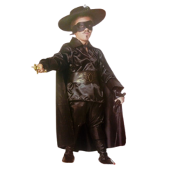 Παιδική Αποκριάτικη Στολή ΜΑΣΚΟΦΟΡΟΣ ΖΟΡΟ 8-10 ΕΤΩΝ 2