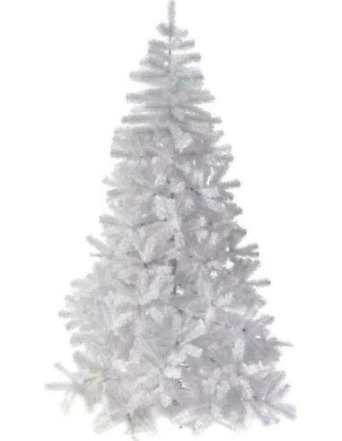 Χριστουγεννιάτικο Δέντρο Super Colorado Λευκό 180εκ με Μεταλλική Βάση