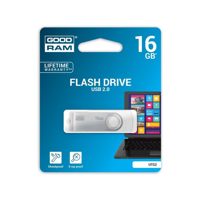 FLASH USB STICK GOODRAM 2.0 16GB