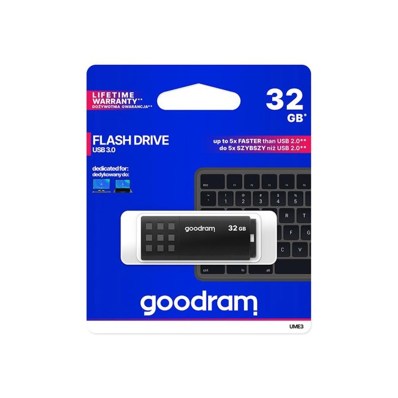 FLASH USB STICK GOODRAM 3.0 32GB