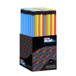 ΜΟΛΥΒΙ HB2 ΜΕ ΓΟΜΑ MUST 6 ΧΡΩΜΑΤΑ