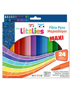 ΜΑΡΚΑΔΟΡΟΙ ΖΩΓΡΑΦΙΚΗΣ THE LITTLIES ΧΟΝΤΡΟΙ 24 ΧΡΩΜΑΤΑ