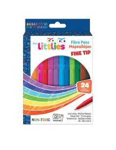 ΜΑΡΚΑΔΟΡΟΙ ΖΩΓΡΑΦΙΚΗΣ THE LITTLIES ΛΕΠΤΟΙ 24 ΧΡΩΜΑΤΑ