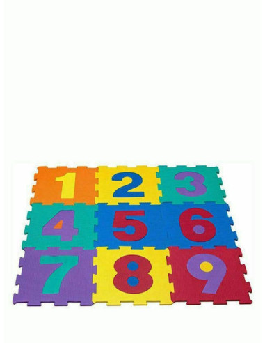 Zita Toys Εκπαιδευτικό Παιδικό Παζλ Δαπέδου με Αριθμούς 10τμχ