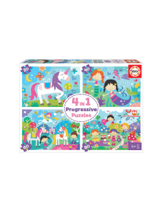 ΠΑΖΛ 4 IN A BOX FANTASY FRIENDS 20-40-60-80