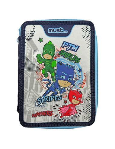 ΣΧΟΛΙΚΗ ΚΑΣΕΤΙΝΑ ΔΙΠΛΗ ΓΕΜΑΤΗ PJ MASKS ANYONE CAN BE HERO MUST