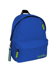 ΤΣΑΝΤΑ ΠΛΑΤΗΣ MUST MONOCHROME PLUS COLORED INSIDE ΜΠΛΕ 1...