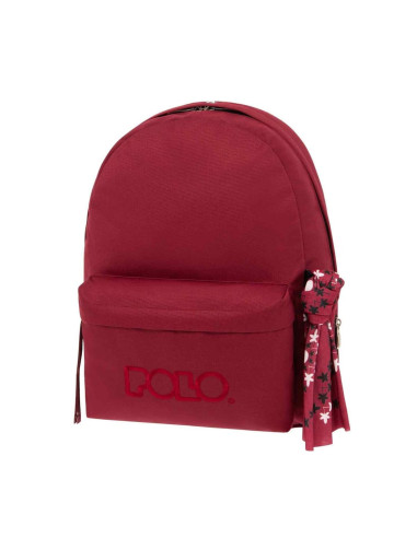 Polo Original Scarf Backpack  Σχολική Τσάντα Πλάτης Γυμνασίου - Λυκείου