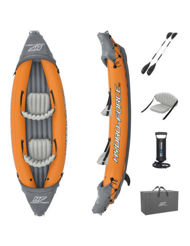 Bestway Lite-Rapid X2 Φουσκωτό Kayak 2 Ατόμων Πορτοκαλί