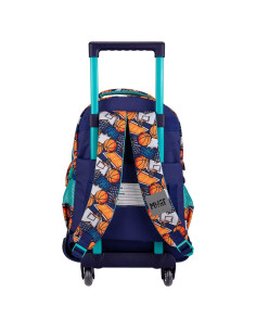 Σχολική Τσάντα Τρόλεϊ Δημοτικού Must Team Basketball 3 Θήκες 2