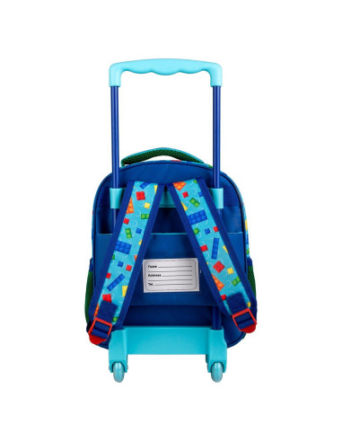 Σχολική Τσάντα Τρόλεϊ Νηπίου Must Team Bricks 2...