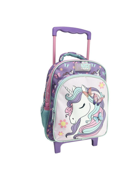Σχολική Τσάντα Τρόλεϊ Νηπίου Must Team Lovely Unicorn 2 Θήκες