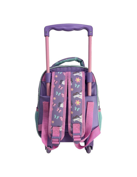 Σχολική Τσάντα Τρόλεϊ Νηπίου Must Team Lovely Unicorn 2 Θήκες