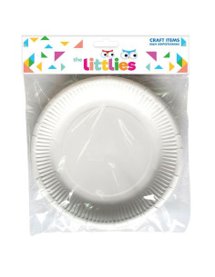 ΠΙΑΤΟ ΧΑΡΤΙΝΟ ΛΕΥΚΟ ΧΕΙΡΟΤΕΧΝΙΑΣ 23ΕΚ 6ΤΕΜ THE LITTLIES