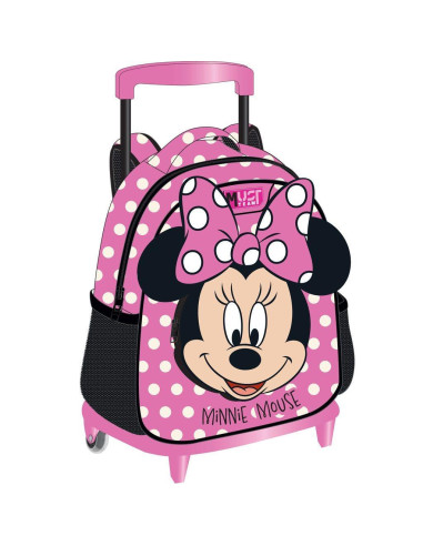 Σχολική Τσάντα Τρόλεϊ Νηπίου Disney Minnie Mouse Must Team 2 Θήκες