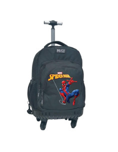 Σχολική Τσάντα Τρόλεϊ Δημοτικού Spider-Man Must Team 3 Θήκες