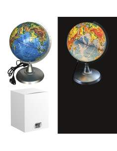 ΥΔΡΟΓΕΙΟΣ ΣΦΑΙΡΑ  20cm  ΦΩΤΙΖΟΜΕΝΗ