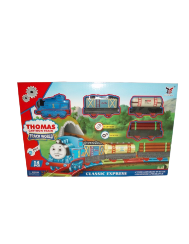 ΤΡΕΝΟ ΜΠΑΤΑΡΙΑΣ ΜΕ ΡΑΓΕΣ & 3 ΒΑΓΟΝΙΑ