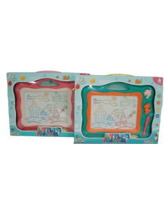 ΓΡΑΦΟΠΙΝΑΚΑΣ MAΓΝΗΤΙΚΟΣ EΓΧΡΩΜΟΣ ΜΕ ΣΦΡΑΓΙΔΕΣ 2