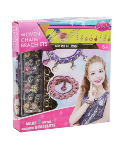 Σετ δημιουργίας μεταλλικά βραχιόλια