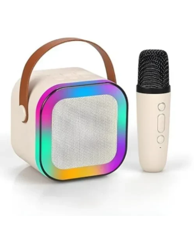 Ασύρματο Ηχείο Bluetooth με 2 μικρόφωνα Karaoke