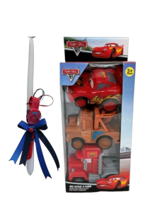 LOGOPAIGNIO ΛΑΜΠΑΔΑ ΠΑΙΔΙΚΟ ΡΟΛΟΙ CARS ΜΕ ΑΜΑΞΑΚΙΑ